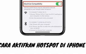 Cara Aktifkan Hotspot Di Iphone